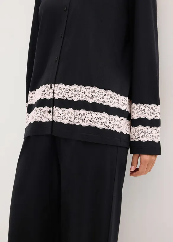 Pyjama en douce viscose mélangée, bonprix