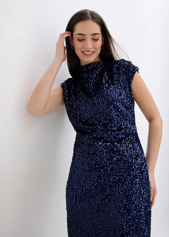 Robe à sequins, bonprix