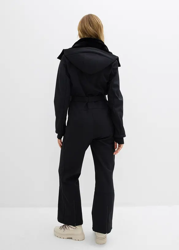 Combinaison de ski rembourrée en softshell déperlant, bonprix