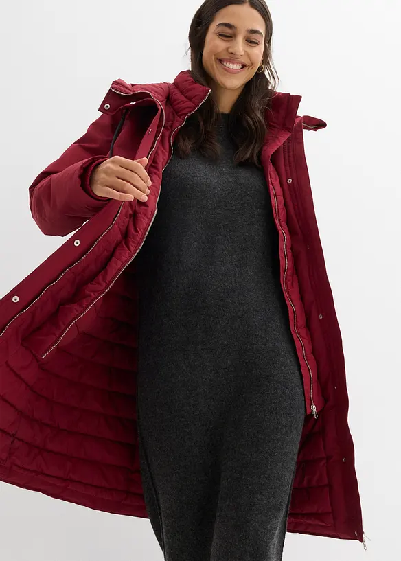 Manteau outdoor déperlant, aspect 2en1, bonprix