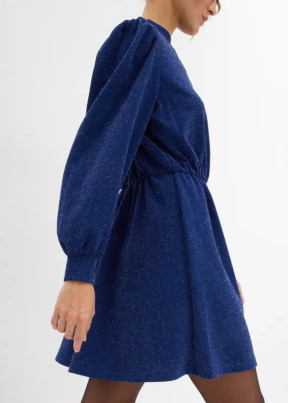 Robe brillante en jersey interlock &eacute;pais, bonprix