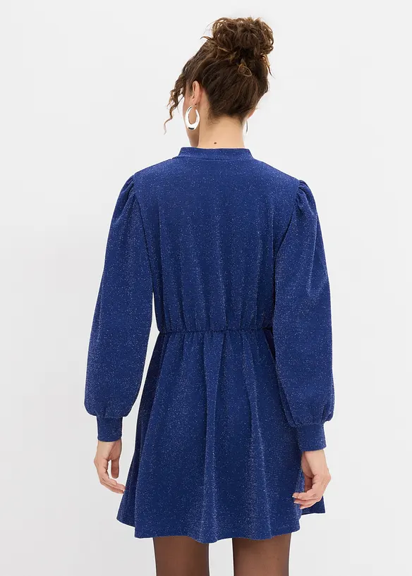Robe brillante en jersey interlock &eacute;pais, bonprix