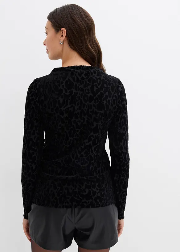 T-shirt manches longues en jersey, bonprix