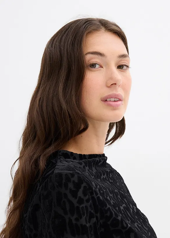 T-shirt manches longues en jersey, bonprix