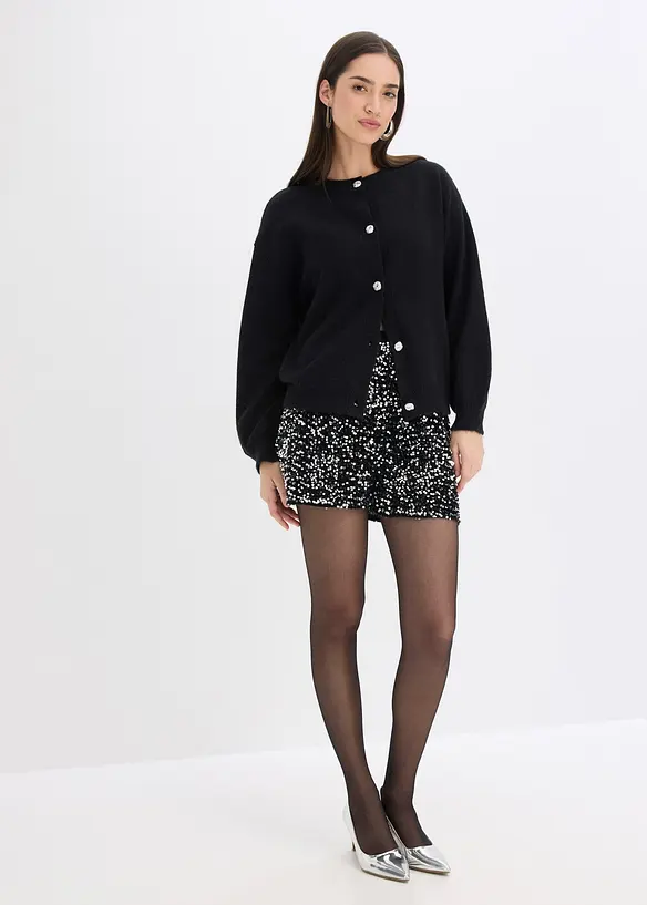 Short à sequins, bonprix