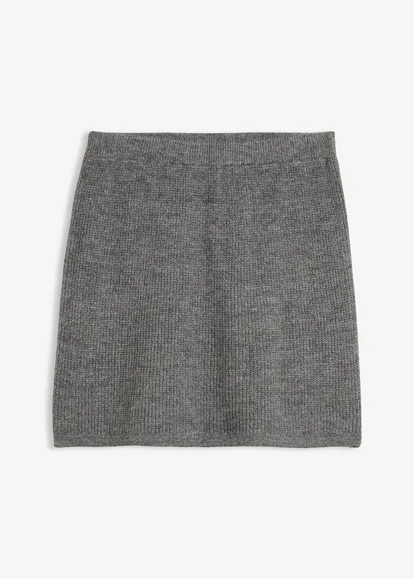 Jupe courte en maille, bonprix