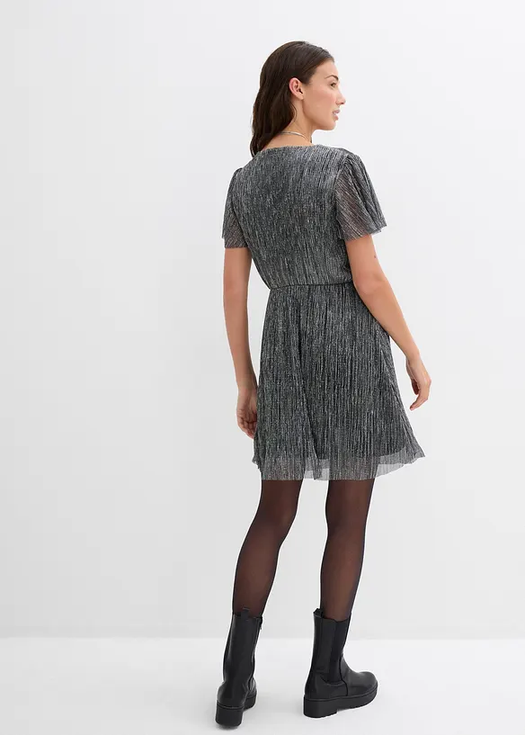 Robe courte brillante, bonprix