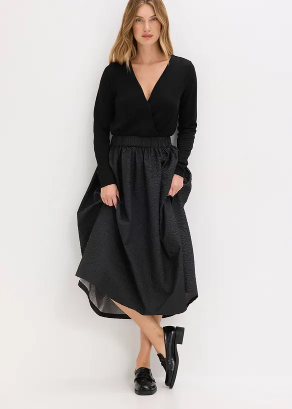 Body en viscose mélangée au tombé fluide, bonprix