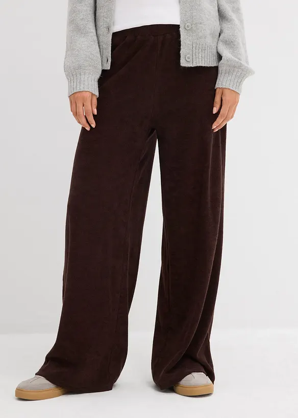 Pantalon en jersey &eacute;ponge, bonprix