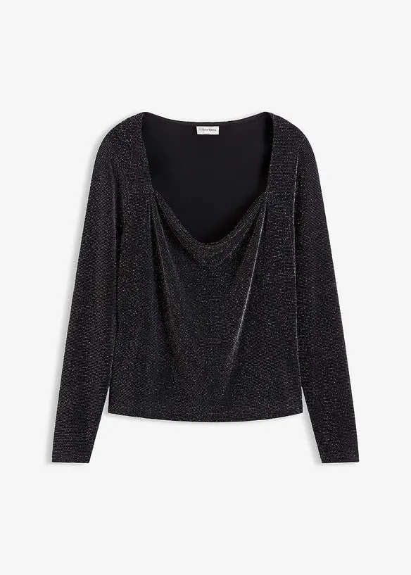 Top col bénitier, bonprix