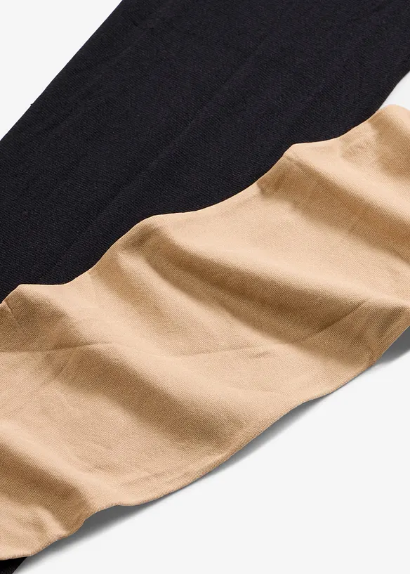 Lot de 2 collants 50den, bonprix