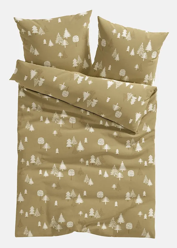 Parure de lit motif sapins, bonprix