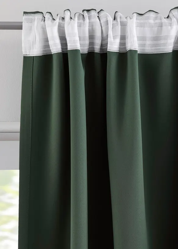 Rideau obscurcissant (1 pce), taille normale et XXL, bonprix