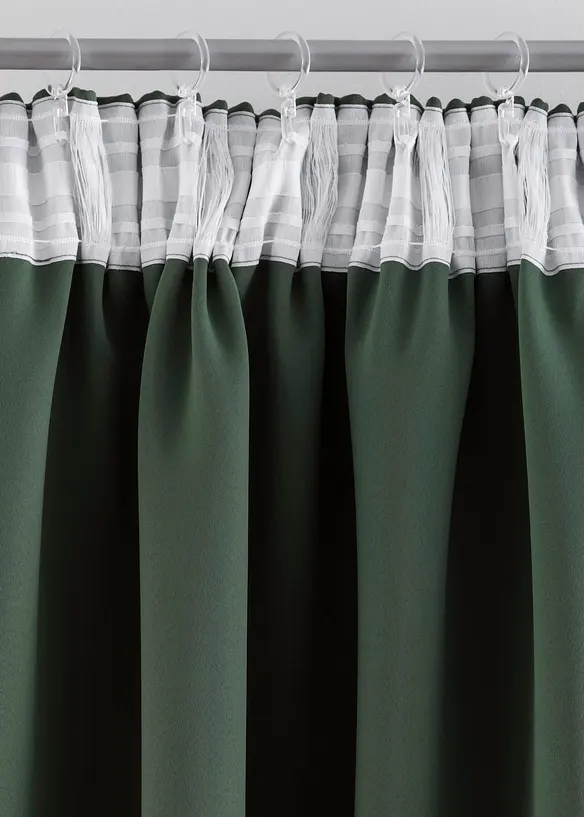 Rideau obscurcissant (1 pce), taille normale et XXL, bonprix