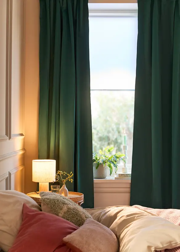 Rideau obscurcissant (1 pce), taille normale et XXL, bonprix