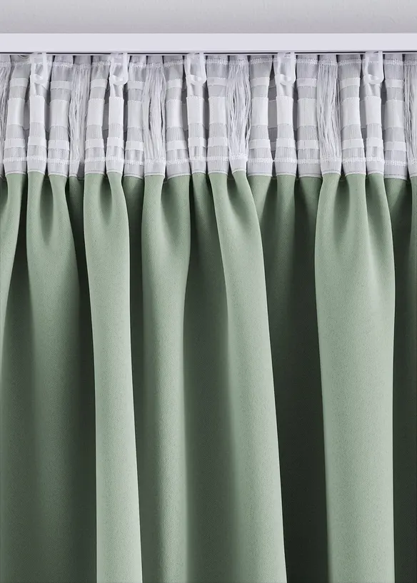 Rideau obscurcissant (1 pce), taille normale et XXL, bonprix