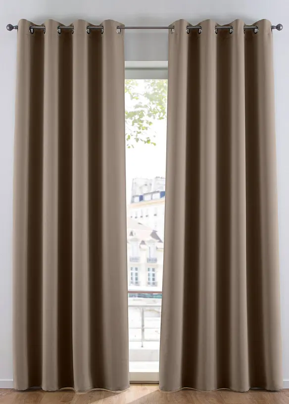 Rideau obscurcissant (1 pce), taille normale et XXL, bonprix