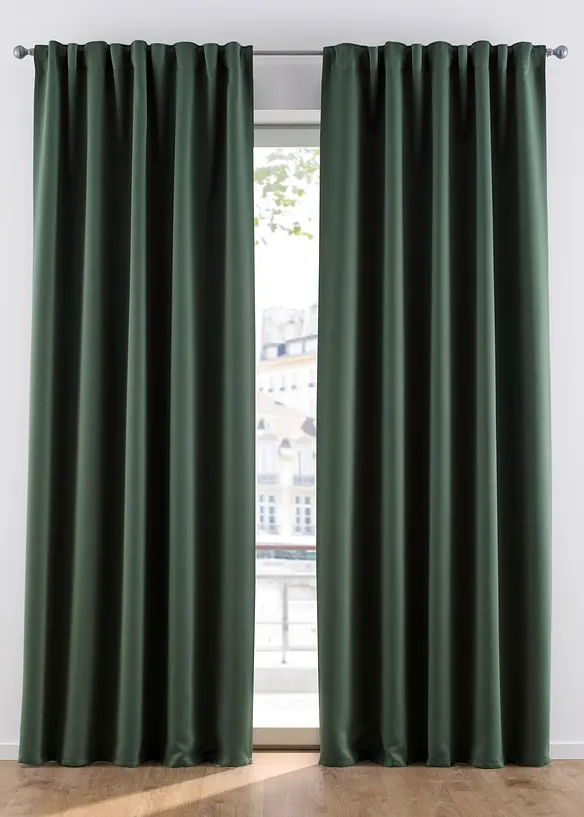 Rideau obscurcissant (1 pce), taille normale et XXL, bonprix