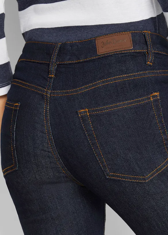 Jean skinny taille mi-haute, extensible, bonprix