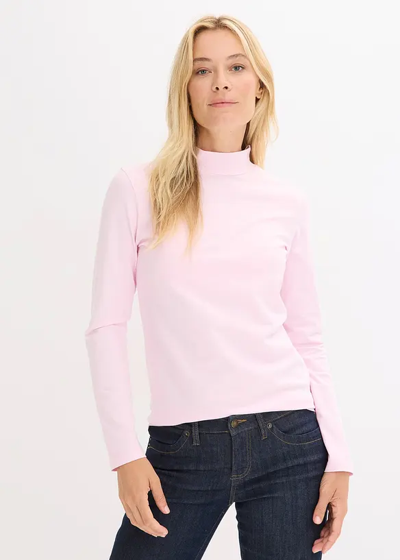 T-shirt manches longues ajust&eacute;, bonprix