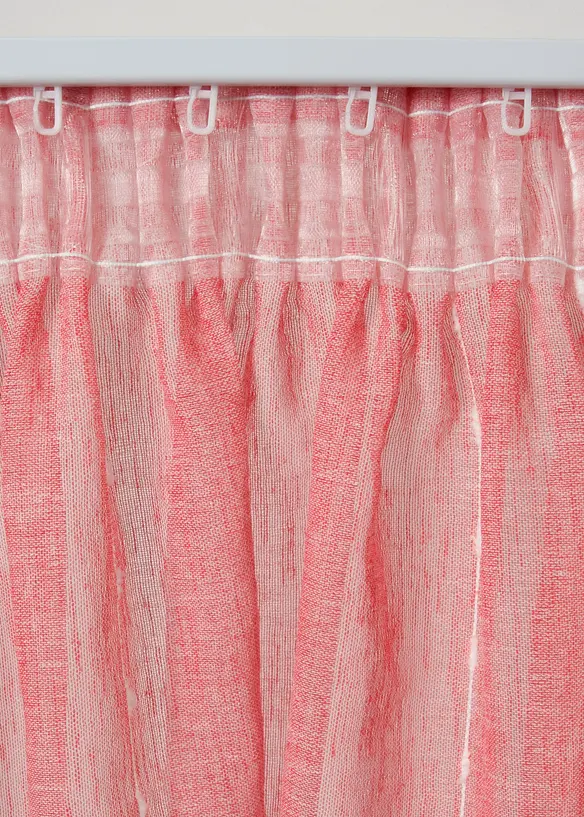 Rideau à rayures tissées (1 pce), bonprix