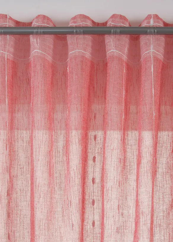 Rideau à rayures tissées (1 pce), bonprix