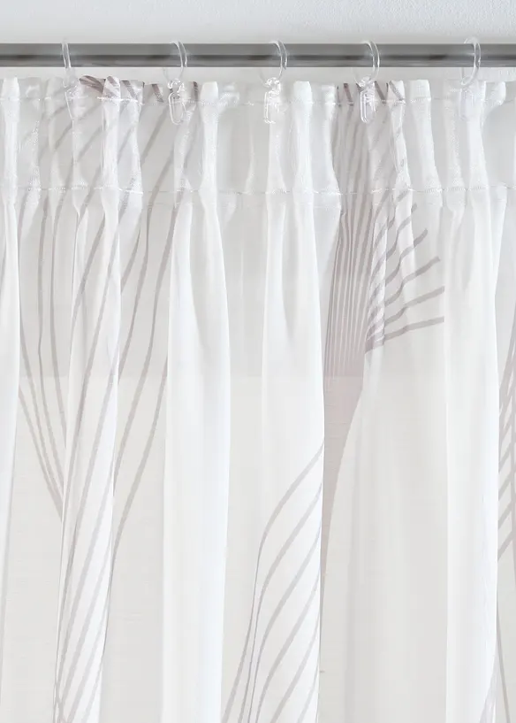 Voilage à imprimé vague (1 pce), bonprix