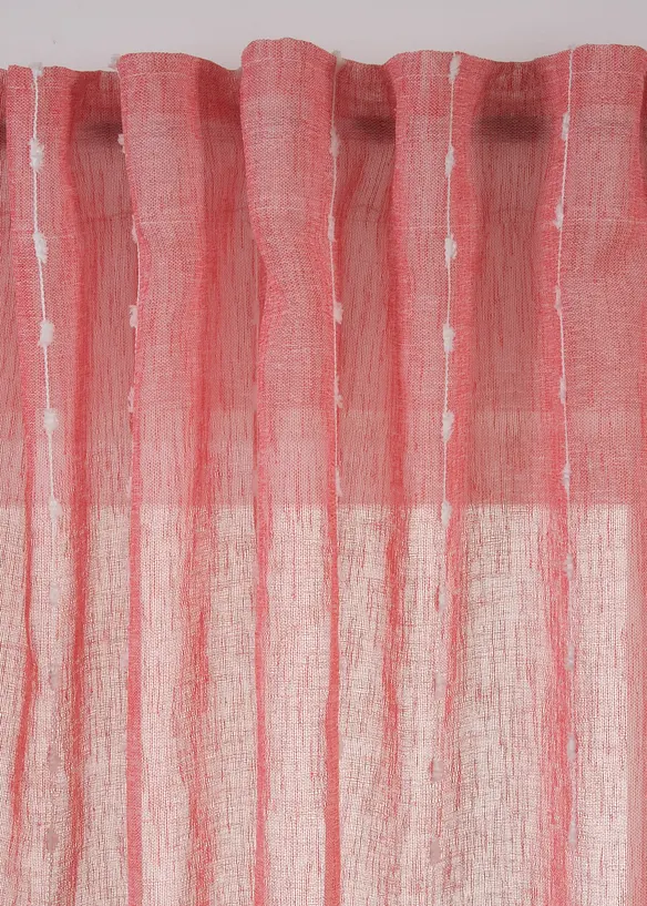 Rideau à rayures tissées (1 pce), bonprix