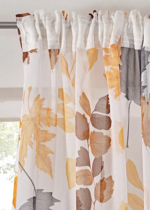 Voilage avec polyester recyclé (1 pce), bonprix