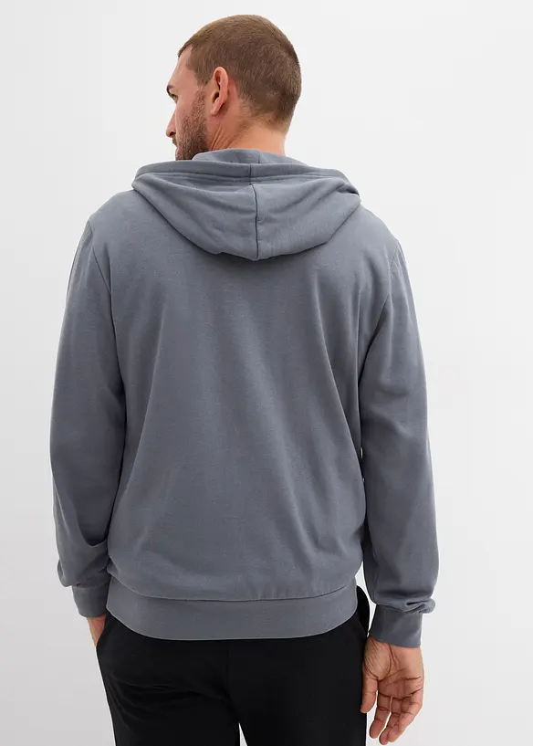 Sweat zippé à capuche, bonprix