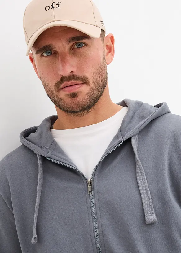 Sweat zippé à capuche, bonprix