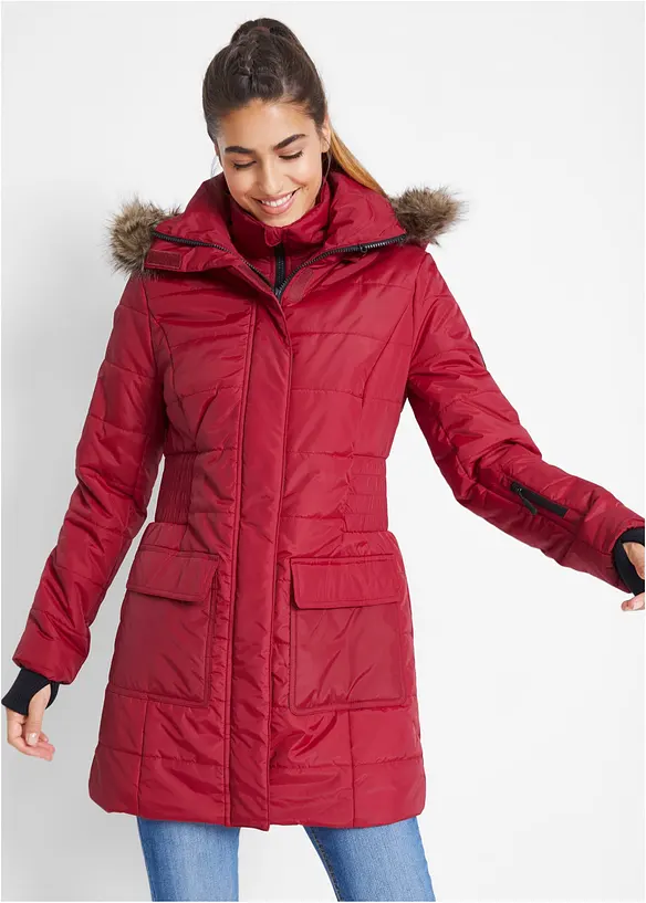 Parka longue style 2-en-1, matelassée et déperlante, bonprix