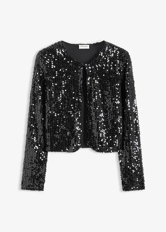 Gilet &agrave; sequins, bonprix