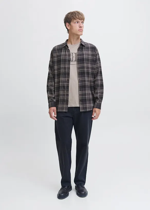 Chemise JJ REBEL en flanelle 100% coton, J&J Rebel