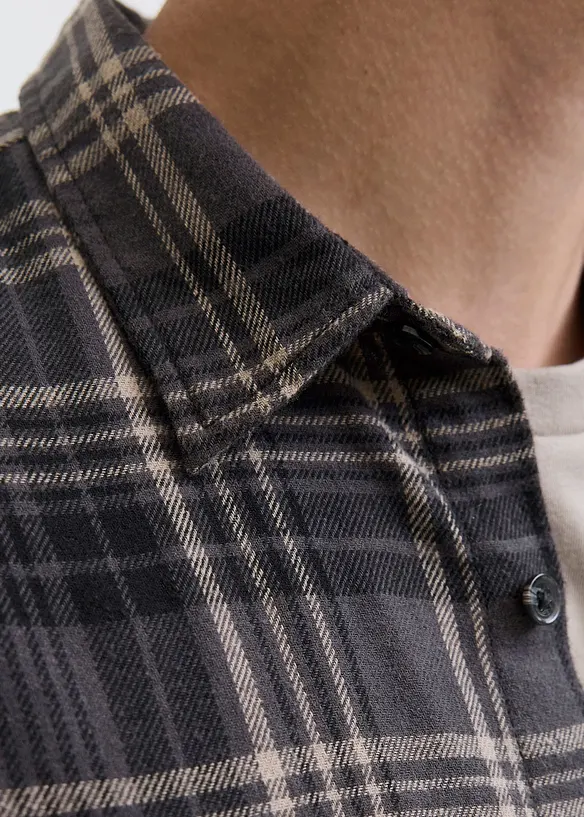 Chemise JJ REBEL en flanelle 100% coton, J&J Rebel