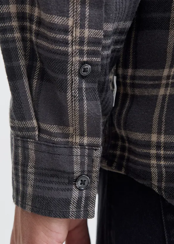 Chemise JJ REBEL en flanelle 100% coton, J&J Rebel