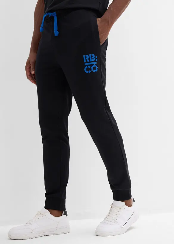 Pantalon de jogging à détails contrastants, bonprix
