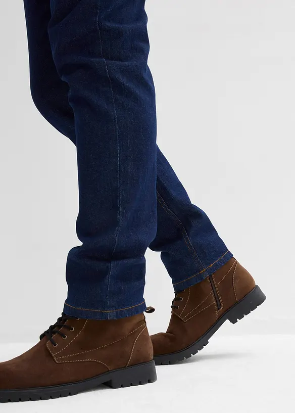 Jean droit classique, taille élastiquée sur les côtés, bonprix