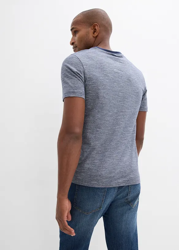 Lot de 2 T-shirts 100% coton, bonprix