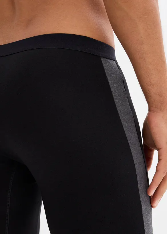 Lot de 2 boxers longs coton, bonprix