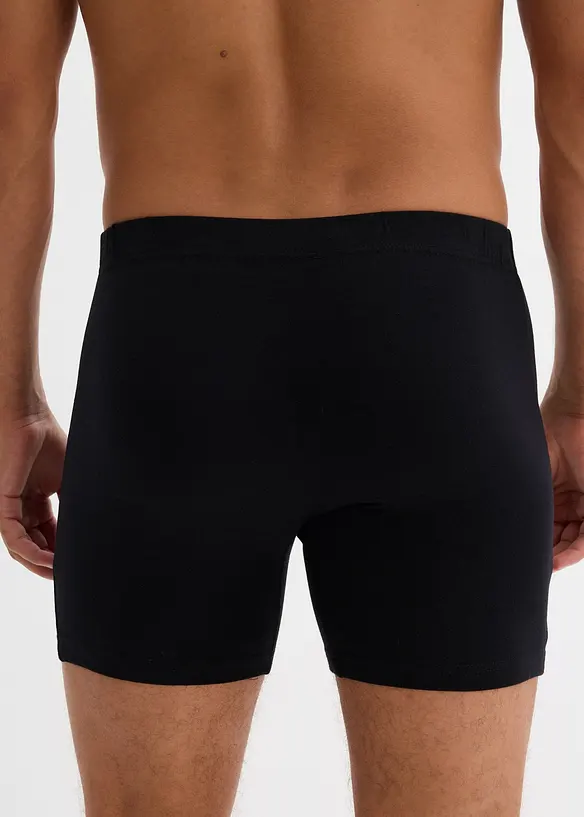 Lot de 5 boxers Midi coton, bonprix