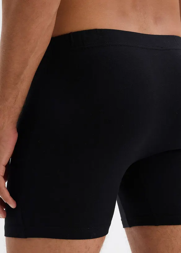 Lot de 5 boxers Midi coton, bonprix