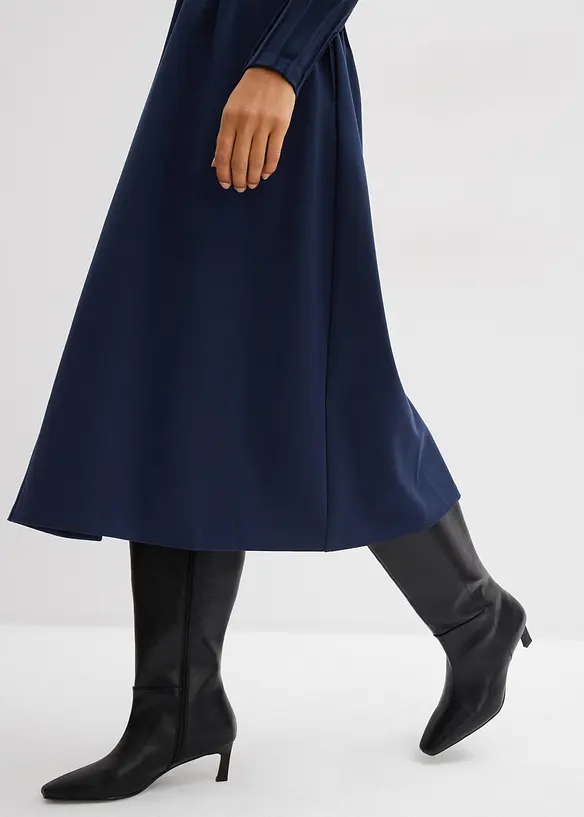 Robe confortable avec plis décoratifs, bonprix