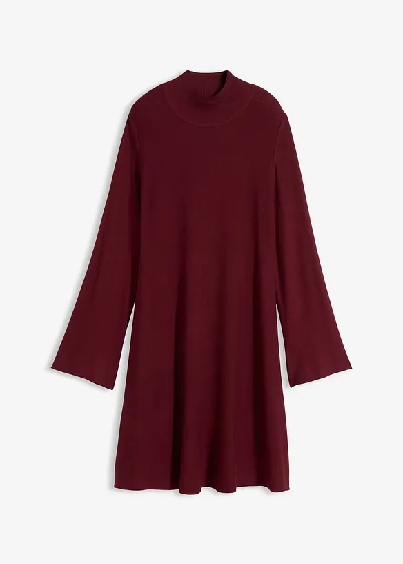 Robe trapèze en maille, viscose majoritaire, bonprix