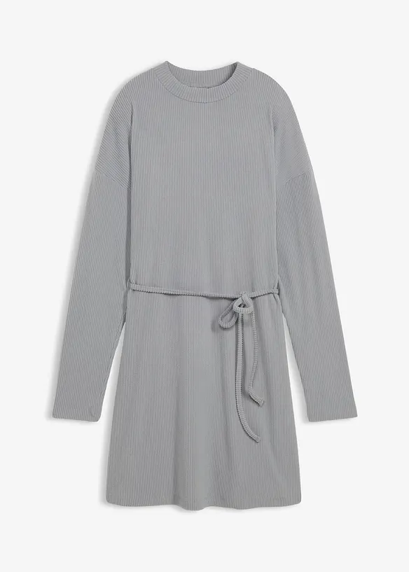 Robe courte et côtelée, bonprix
