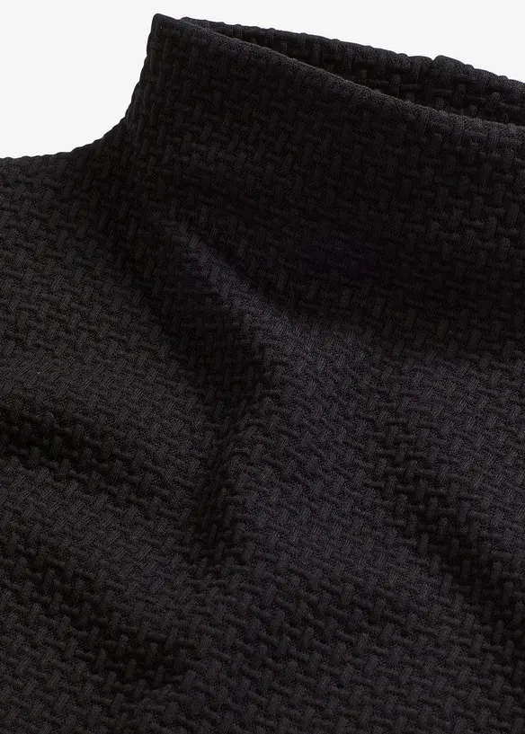 Sweat-shirt &agrave; col montant, bonprix