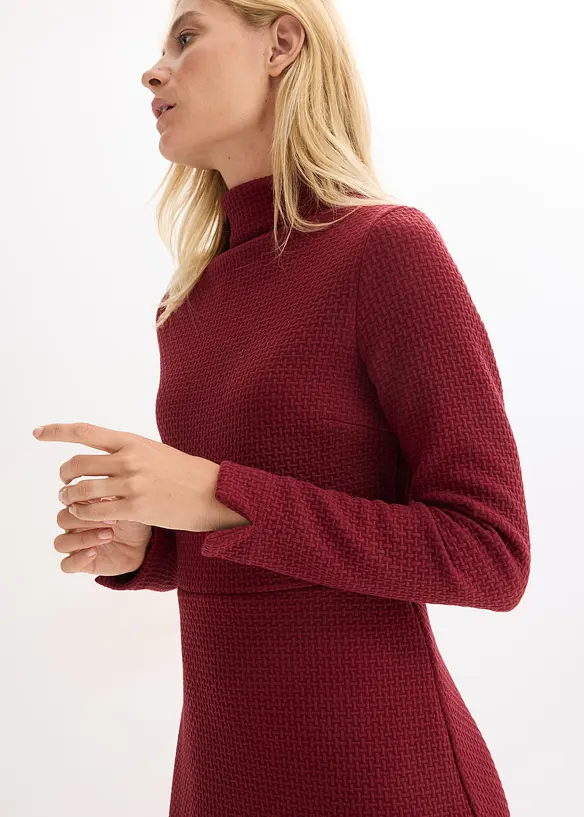 Robe midi &eacute;vas&eacute;e, bonprix