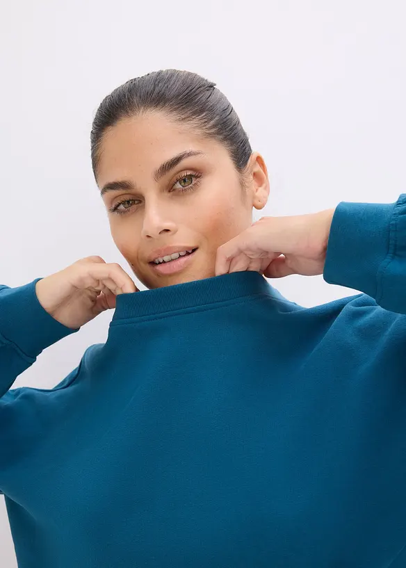 Sweat-shirt oversize 100% coton, bonprix
