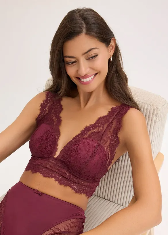 Soutien-gorge bralette en dentelle, bonprix