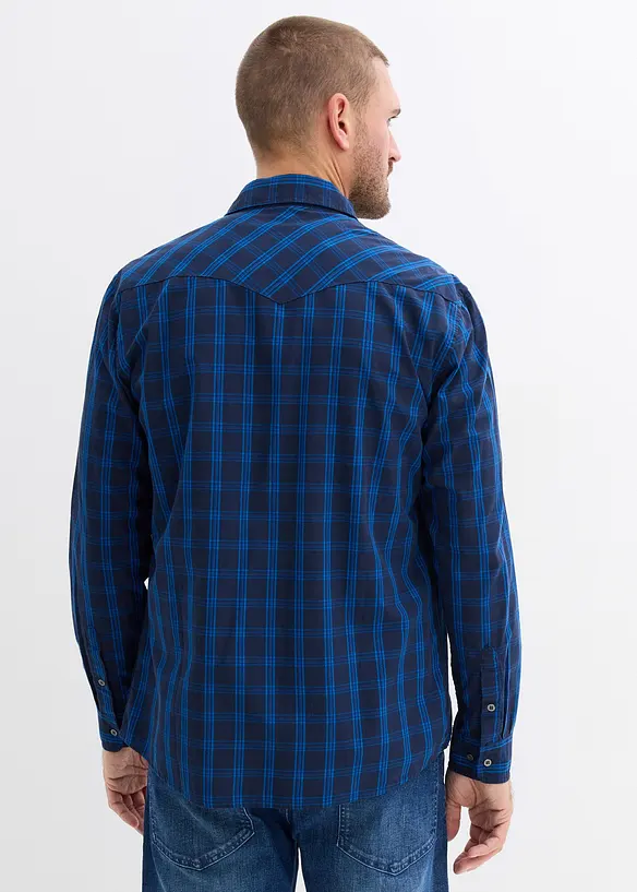 Chemise manches longues 100% coton, bonprix